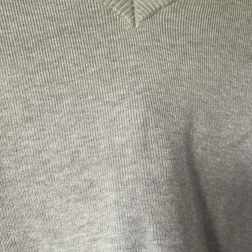Garage Light Gray Ribbed Sweater - Picture 3 of 3